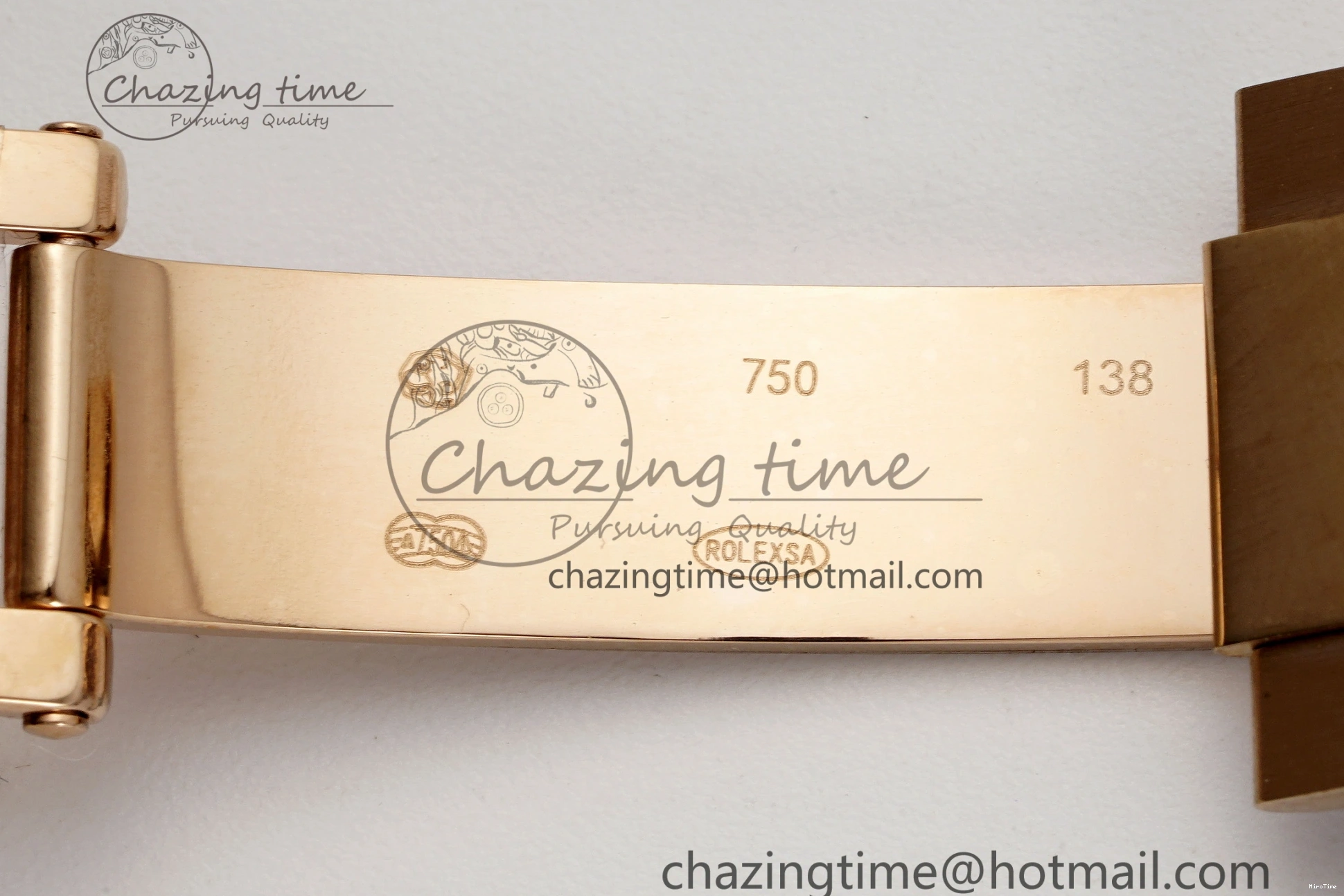 MiroTime 0213 RelaxedFit Yacht-Master 126655 RG APSF Best Edition Black Dial on Black Rubber Strap A 1949